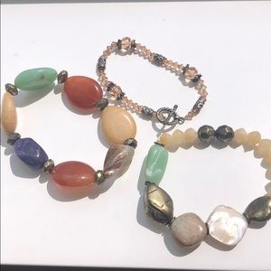 NWOT Beautiful Bracelet Trio 😎🧡